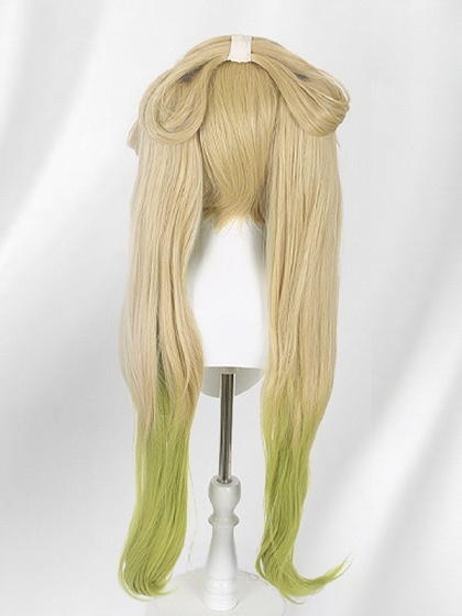 Wuthering Waves Verina Yellow and Green Cosplay Wig