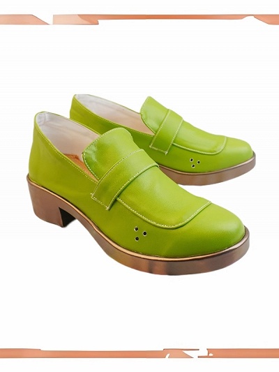 Wuthering Waves Verina Cosplay Shoes Green Shoes