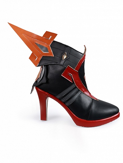 Genshin Impact Mavuika Cosplay Shoes High Heel Boots