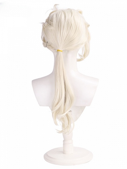 dentity V Composer Frederick Kreiburg Cosplay Wig Phantom Sail Costume Milk White Wig