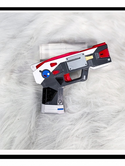 Zenless Zone Zero Zhu Yuan Cosplay Props 3D Printed Handgun