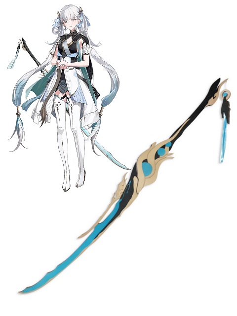 Wuthering Waves Jinhsi Cosplay Props 140cm PVC Broadblade
