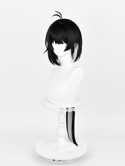 Wuthering Waves Female Rover Black Cosplay Wig