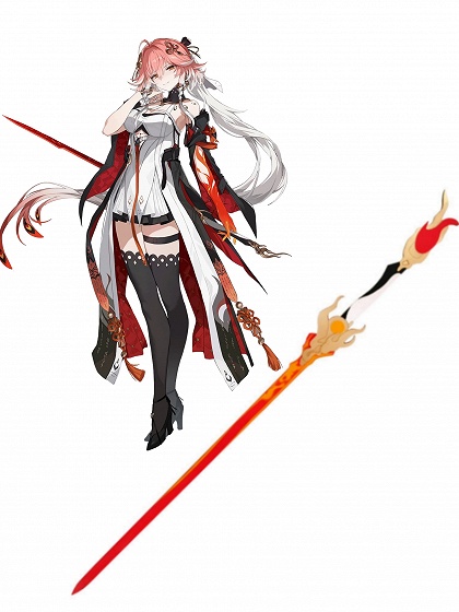 Wuthering Waves Changli Cosplay Props 140cm PVC Sword