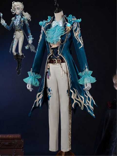 Identity V Composer Frederick Kreiburg Cosplay Costume Phantom Sail Costume Fullset
