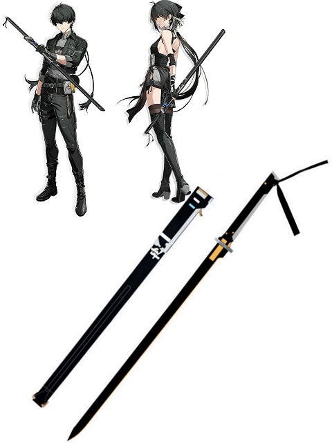 Wuthering Waves Rover Cosplay Props 100cm/130cm PVC Sword