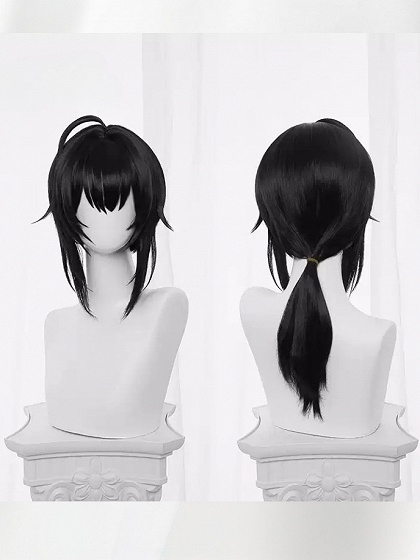 Zenless Zone Zero Grace Howard Cosplay Black Wig