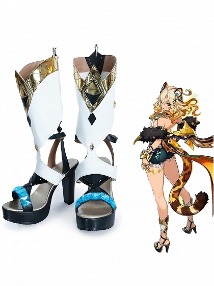 Genshin Impact Xilonen Cosplay Shoes High Heels
