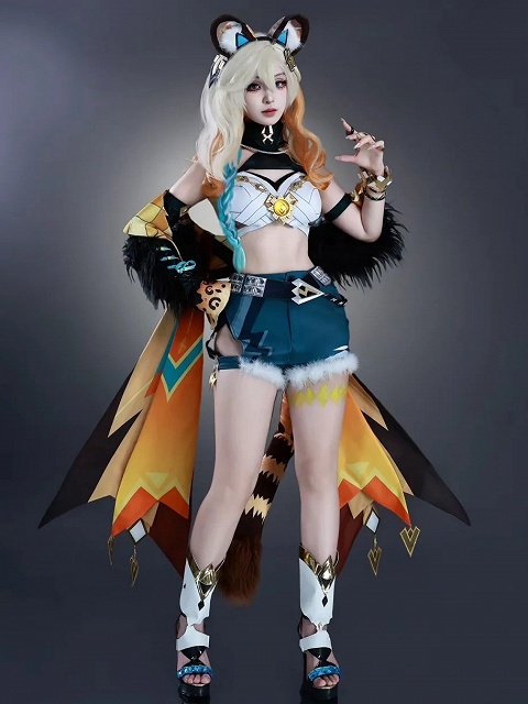 Genshin Impact Xilonen Cosplay Costume